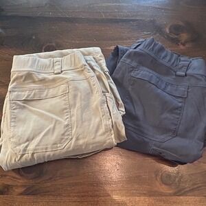 Duluth Trading Co Men Cargo Pants Bundle Pair Casual 16x31 Nylon Spandex Outdoor